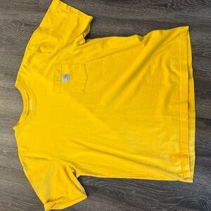 Yellow Carhartt tshirt